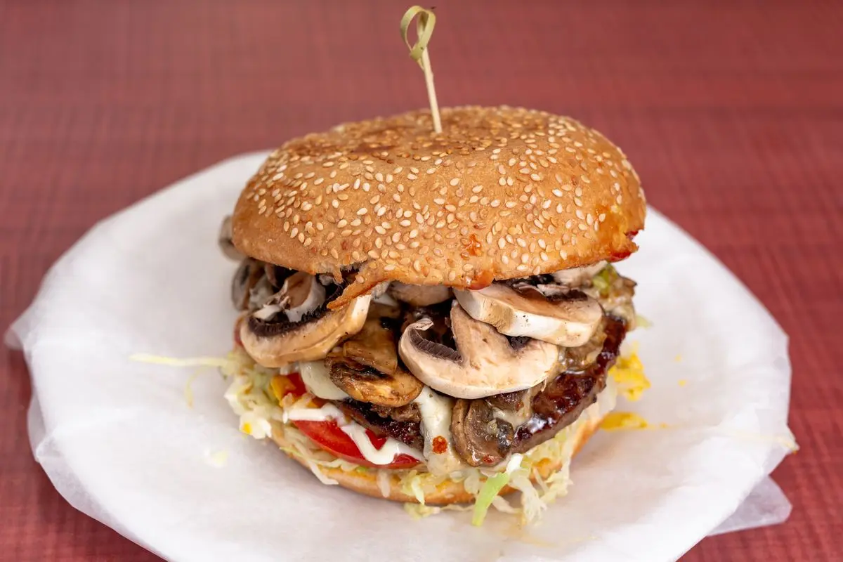 Donair pizza at Amean Pizza Donair & Sub Edmonton